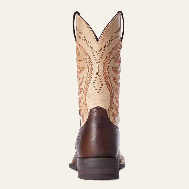 Ariat Amos Cowboy Boot Brown | 746DVPSLU