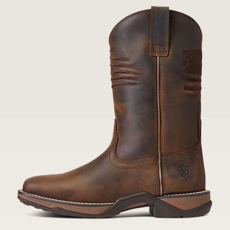 Ariat Anthem Patriot Western Boot Brown | 139EUPSBT