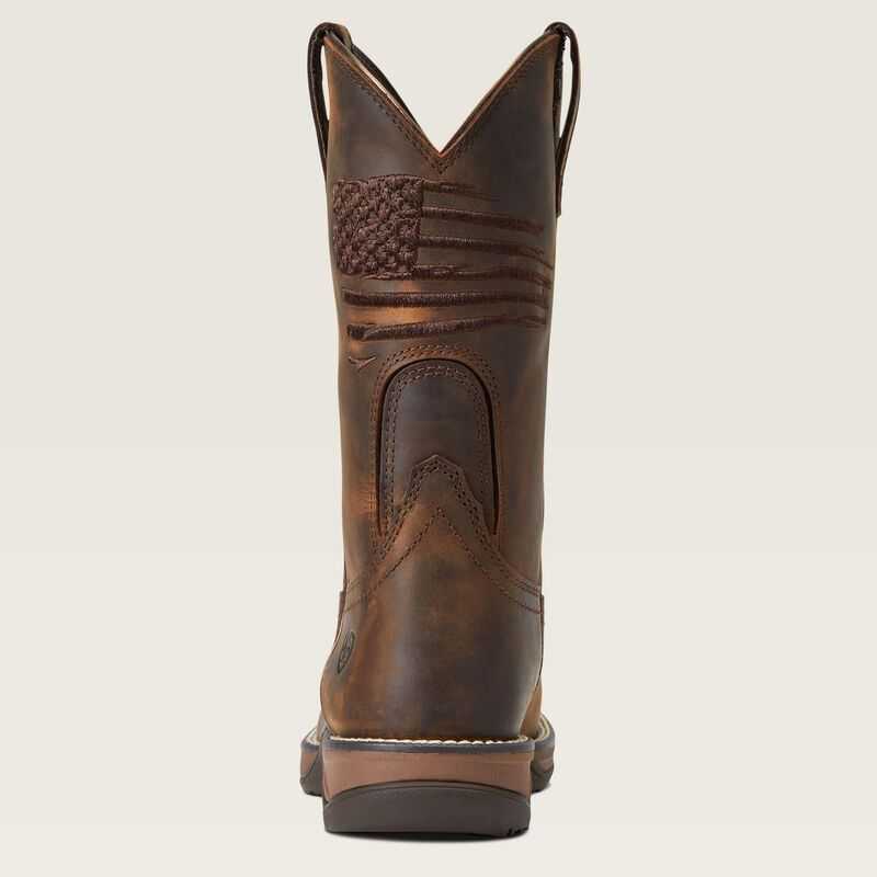 Ariat Anthem Patriot Western Boot Brown | 139EUPSBT