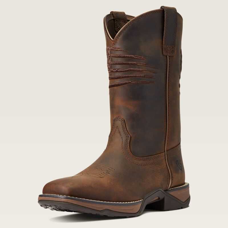 Ariat Anthem Patriot Western Boot Brown | 139EUPSBT