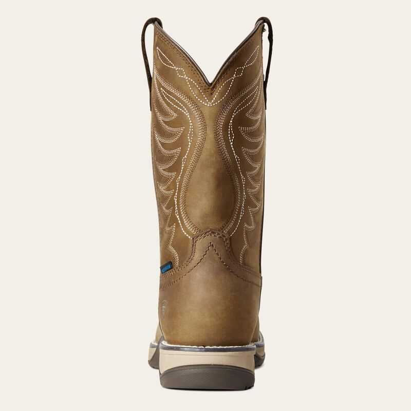 Ariat Anthem Waterproof Western Boot Brown | 389ONUTRM