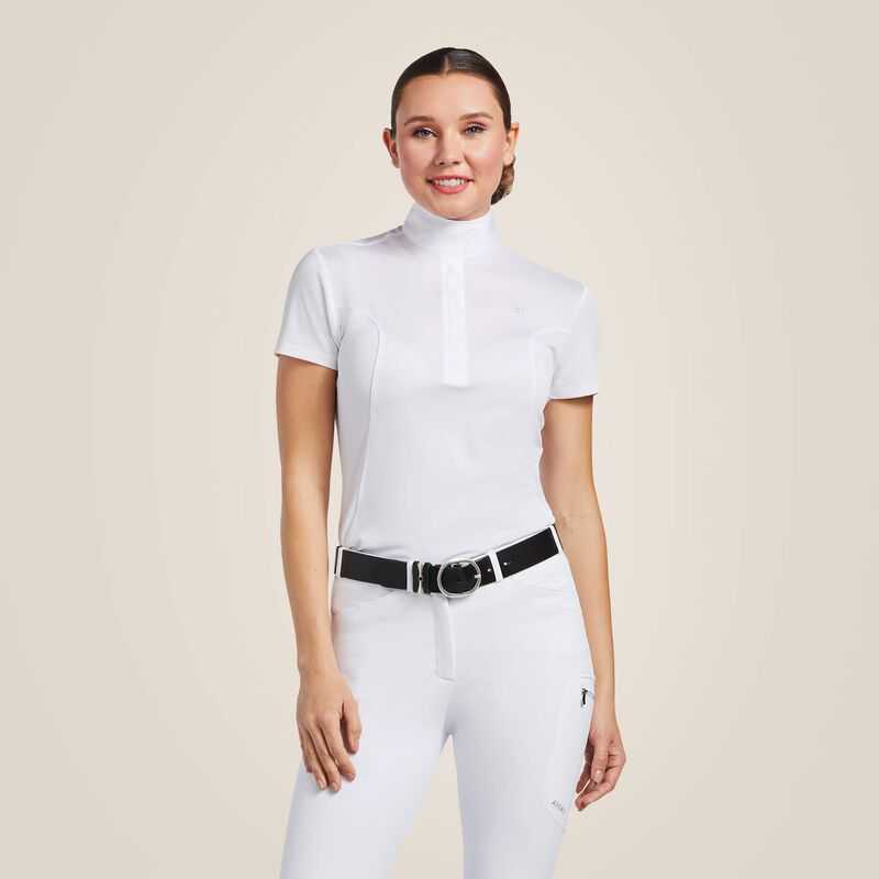 Ariat Aptos Show Shirt White | 794HMIUBE