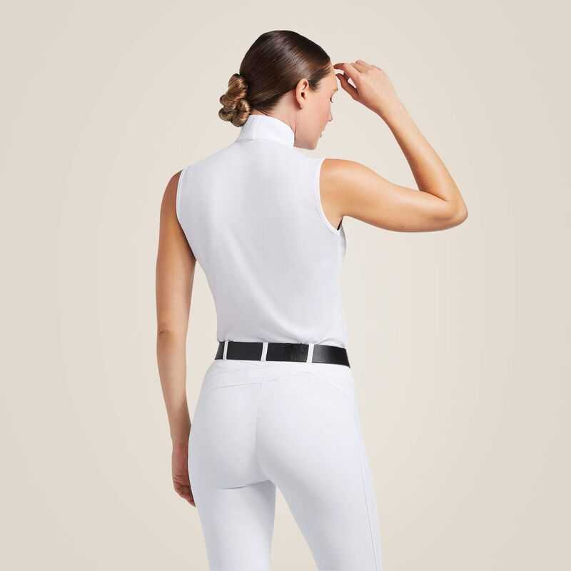 Ariat Aptos Show Shirt White | 871TKHFCZ