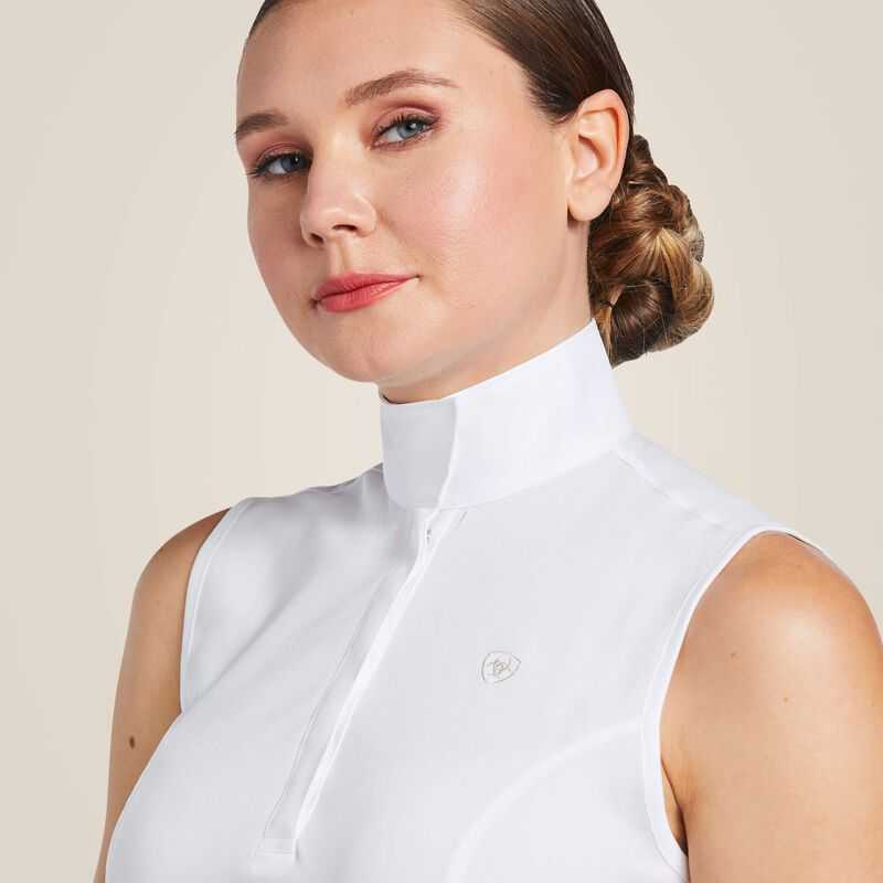 Ariat Aptos Show Shirt White | 871TKHFCZ