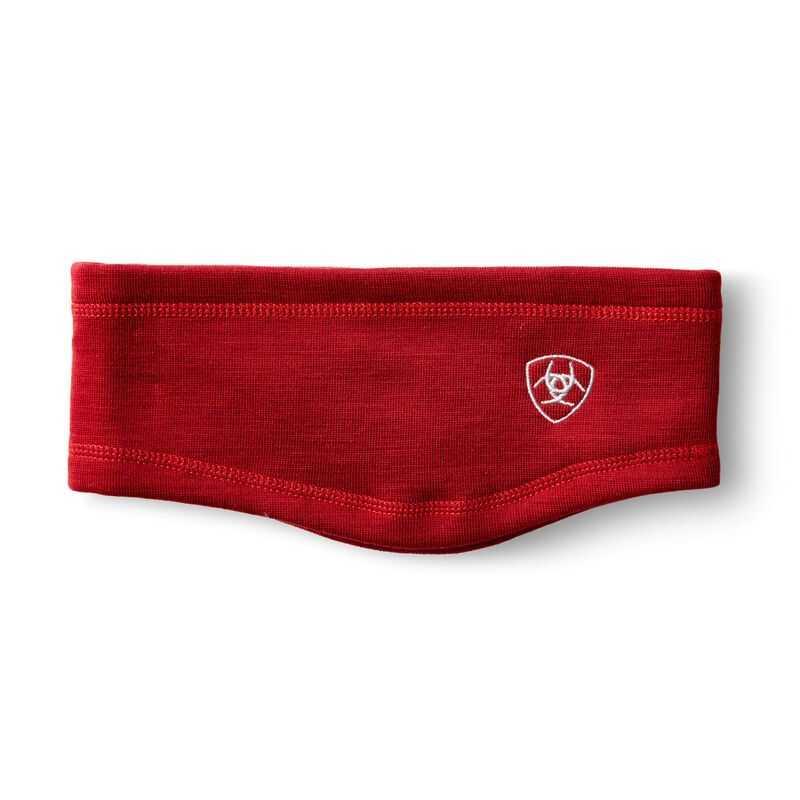 Ariat AriatTEK Merino Headband Red | 634XDKPUG