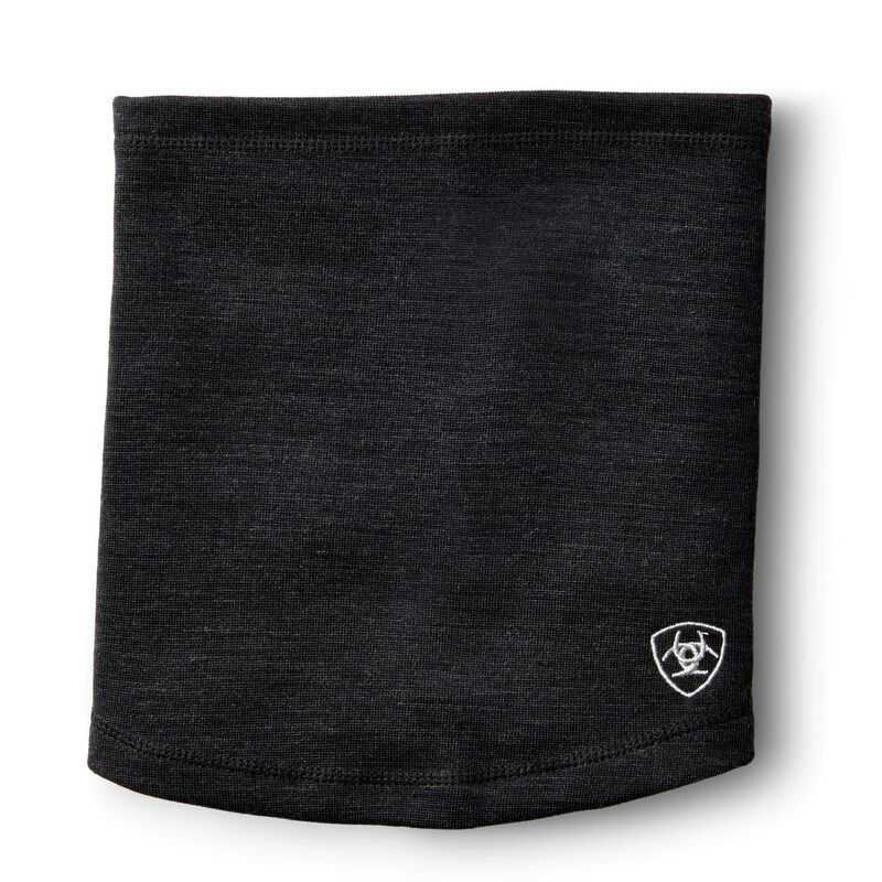 Ariat AriatTEK Merino Neck Gaiter Black | 923WJVIUF