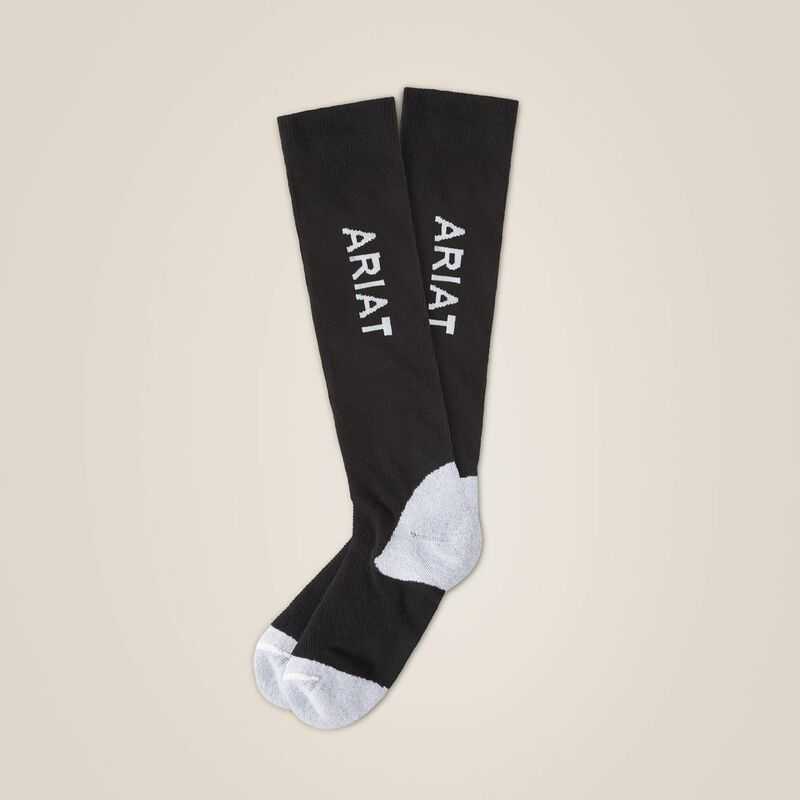 Ariat AriatTEK Performance Socks Black | 437USAIBT