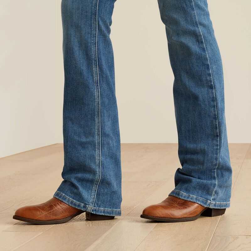 Ariat Arrow Fit Perfect Rise Lili Boot Cut Jeans Maine | 561ORDCNY