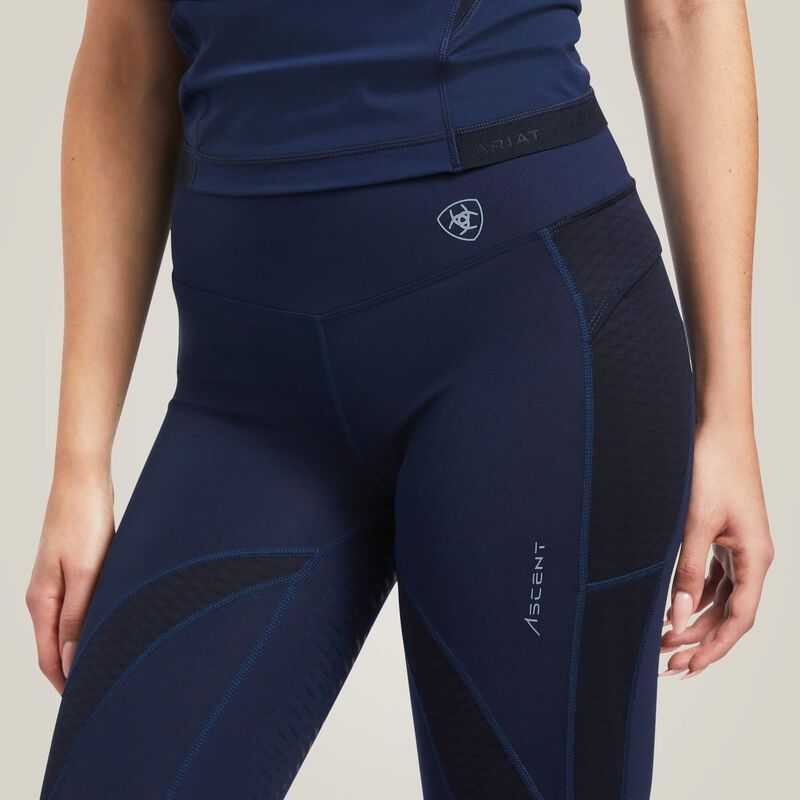 Ariat Ascent Half Grip Tight Navy | 027GYLQRH