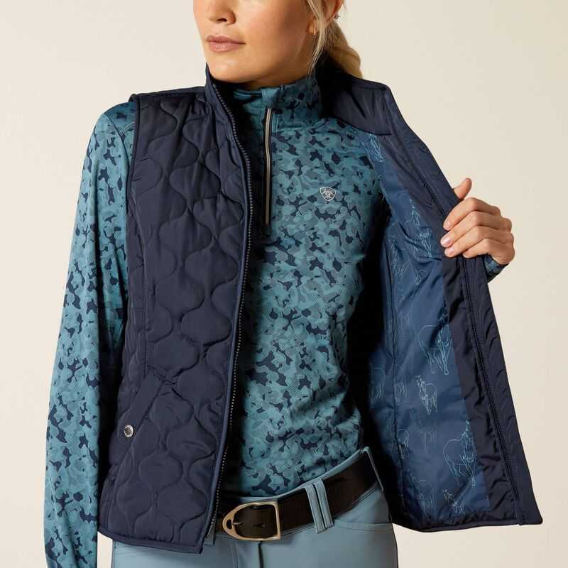 Ariat Ashley 2.0 Insulated Vest Navy | 372PFACRX