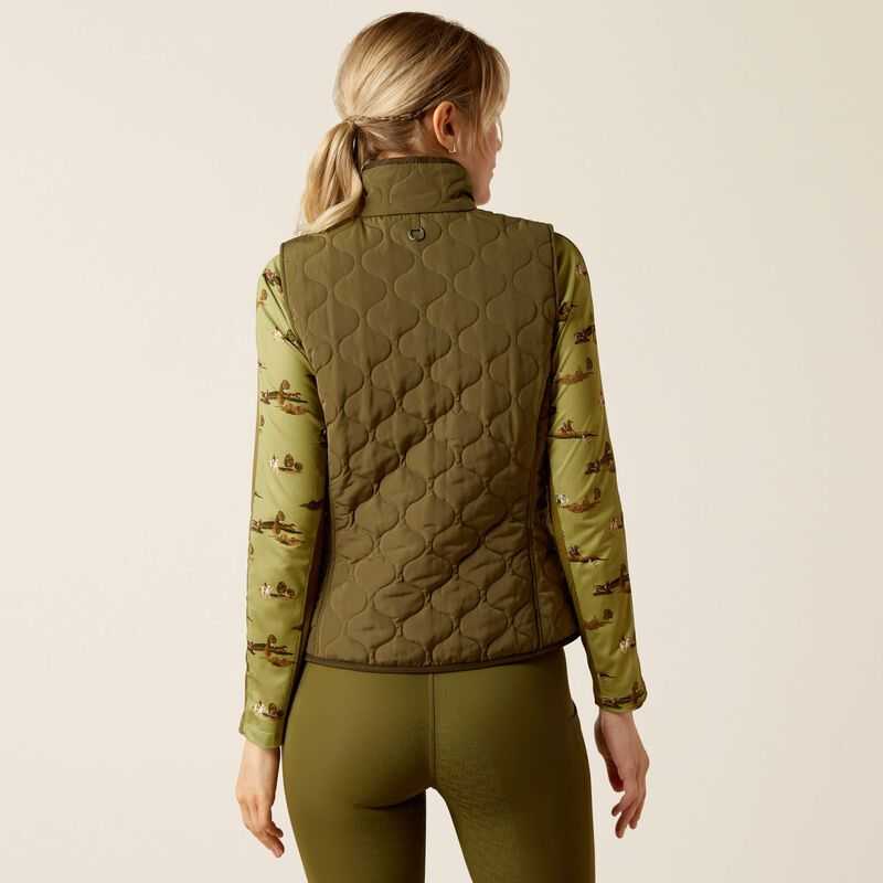 Ariat Ashley 2.0 Insulated Vest Winter Moss | 840VMPHQT