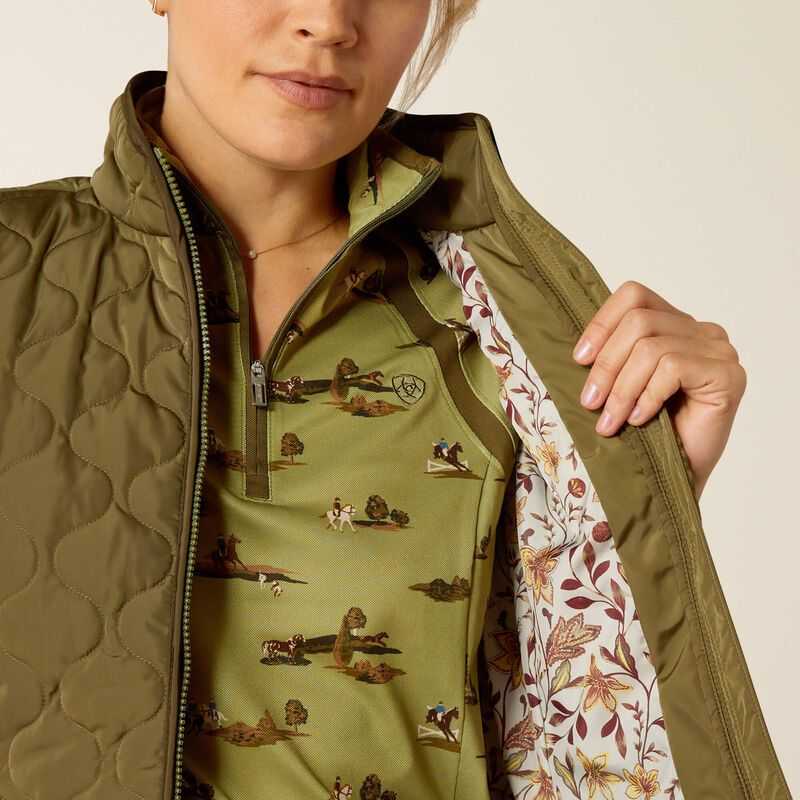 Ariat Ashley 2.0 Insulated Vest Winter Moss | 840VMPHQT