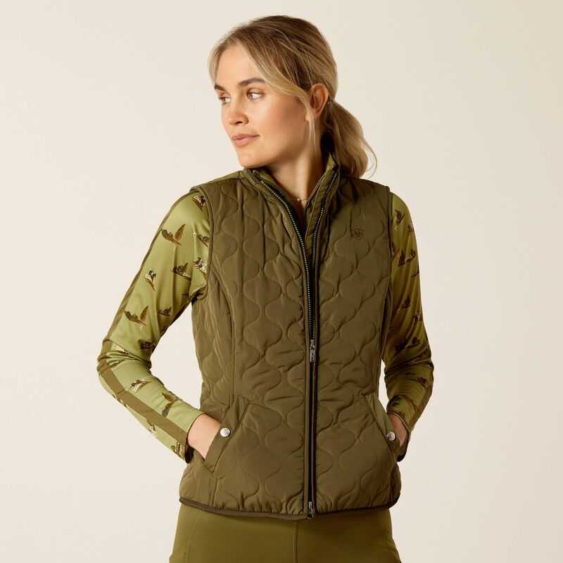 Ariat Ashley 2.0 Insulated Vest Winter Moss | 840VMPHQT