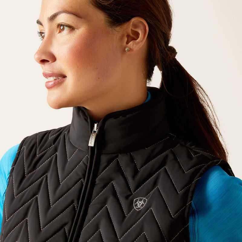 Ariat Ashley Insulated Vest Black | 268MKZDUA