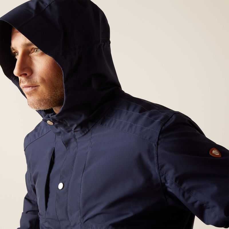 Ariat Atherton Waterproof Jacket Navy | 539LAYEBG