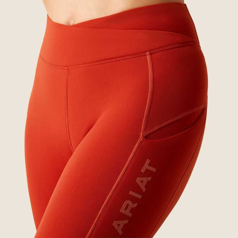 Ariat Avail Half Grip Tight Red | 281MWRZID