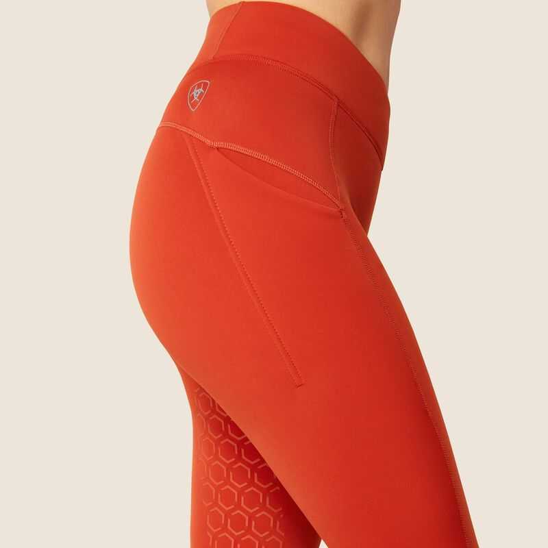 Ariat Avail Half Grip Tight Red | 281MWRZID