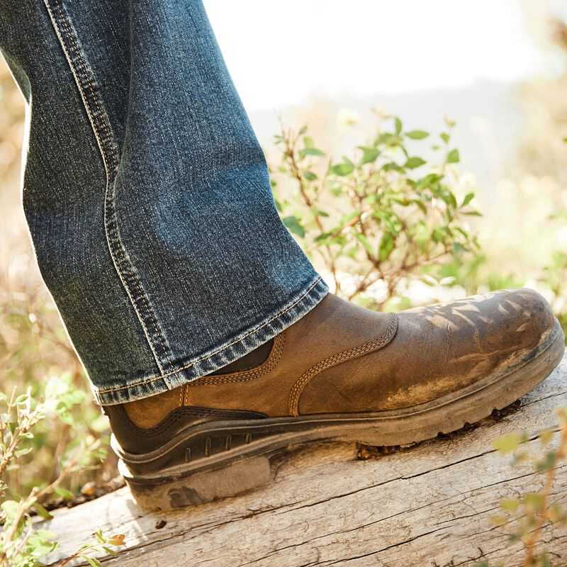 Ariat Barnyard Twin Gore II Waterproof Boot Brown | 739WZBOKX