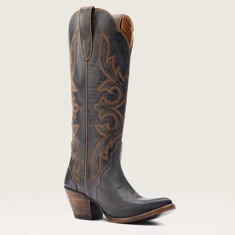 Ariat Belinda StretchFit Western Boot Black | 432KDLFXY