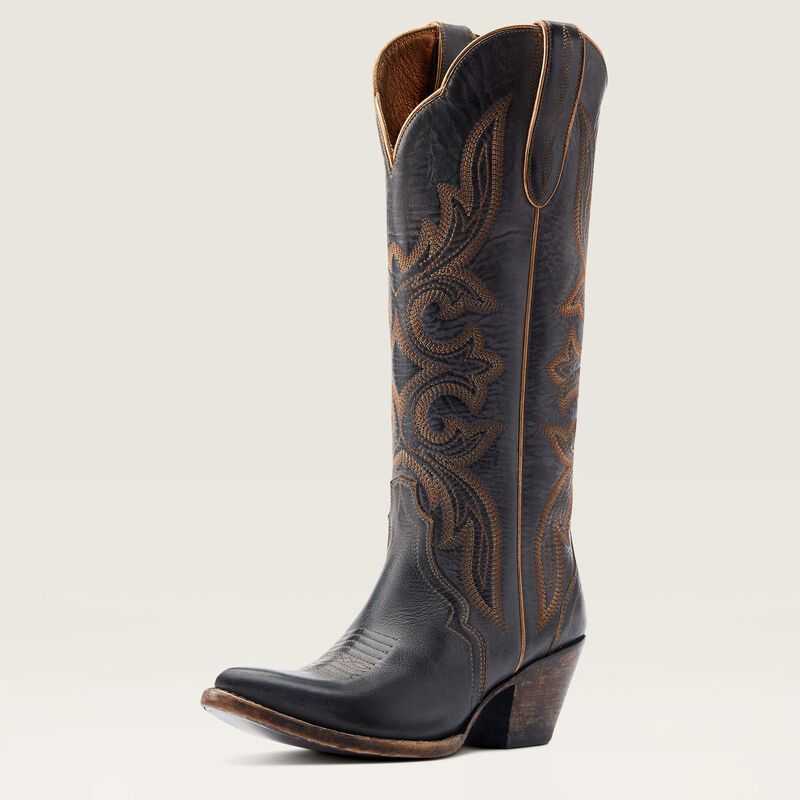 Ariat Belinda StretchFit Western Boot Black | 432KDLFXY