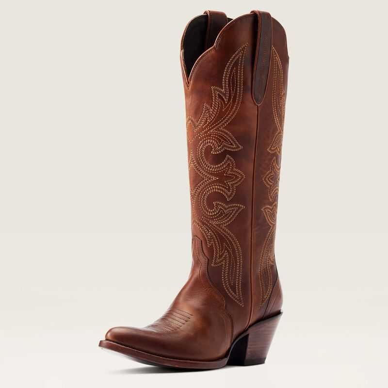 Ariat Belinda StretchFit Western Boot Brown | 270KPWYJF