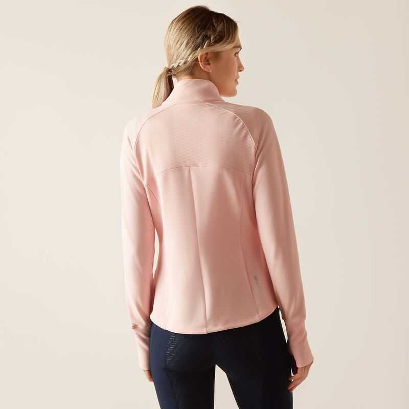 Ariat Bellatrix Full Zip Sweatshirt Pink | 175MNECVS