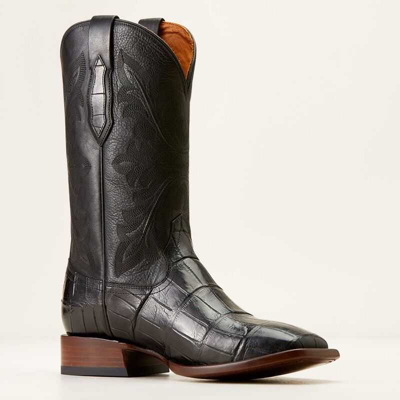 Ariat Bench Made Bassett Western Boot Black | 642VWJRQX