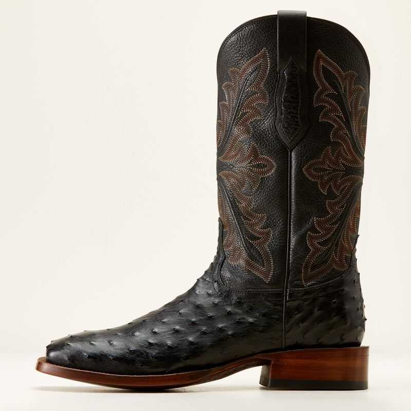 Ariat Bench Made Bassett Western Boot Black | 142KNSUFY