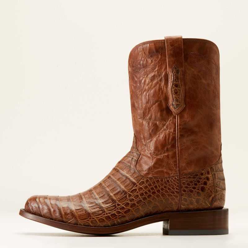 Ariat Bench Made Clanton Western Boot Beige | 574IZHDWN