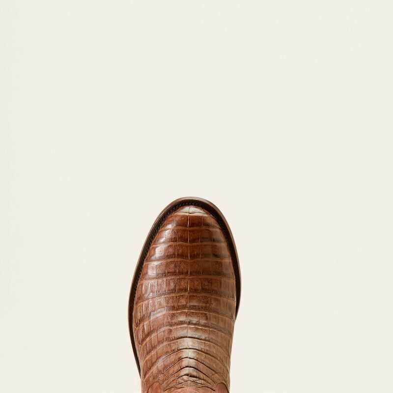 Ariat Bench Made Clanton Western Boot Beige | 574IZHDWN