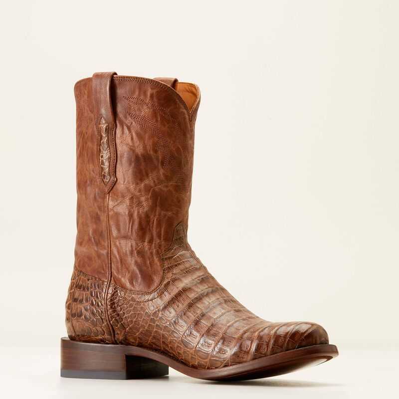 Ariat Bench Made Clanton Western Boot Beige | 574IZHDWN