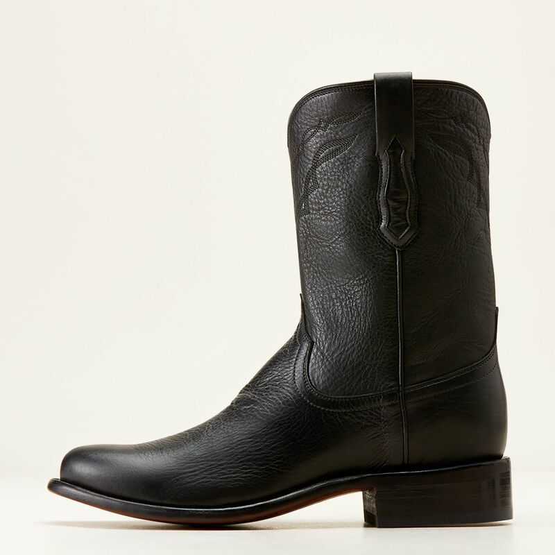 Ariat Bench Made Clanton Western Boot Black | 023NJKMLV