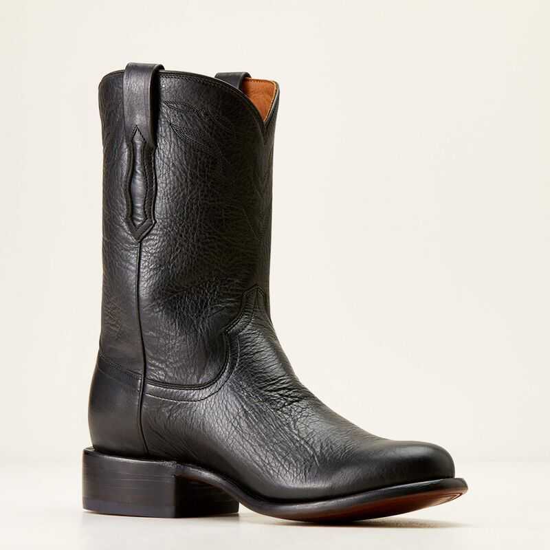 Ariat Bench Made Clanton Western Boot Black | 023NJKMLV