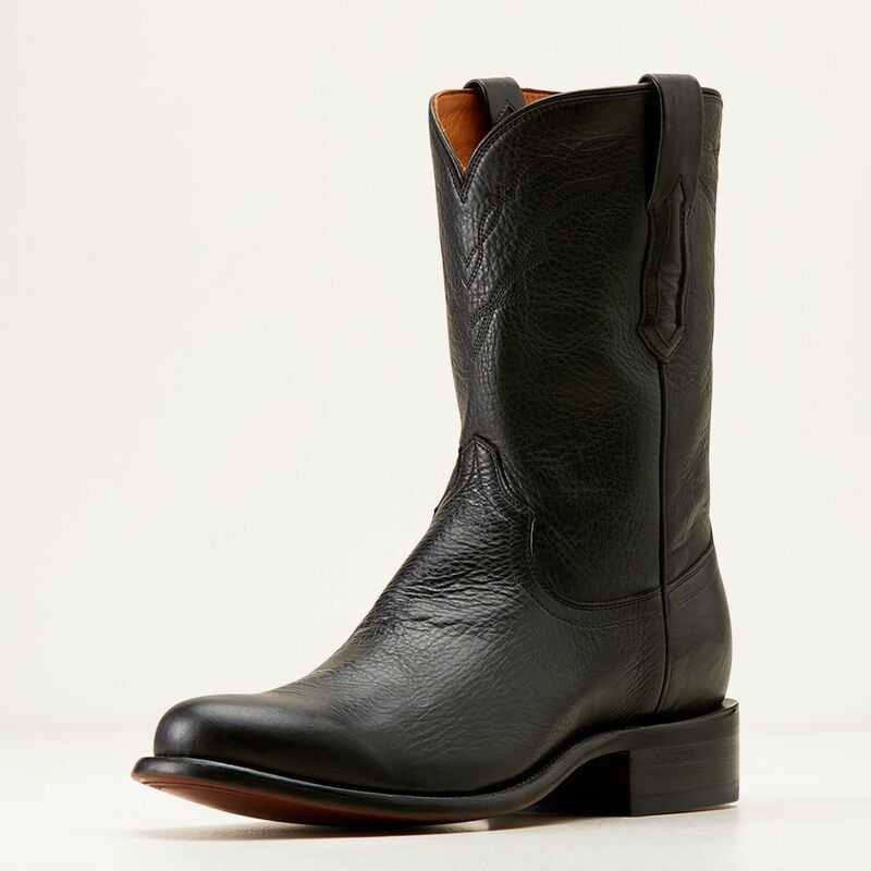 Ariat Bench Made Clanton Western Boot Black | 023NJKMLV