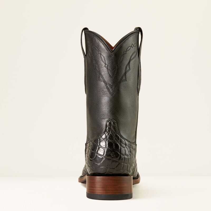 Ariat Bench Made Clanton Western Boot Black / Black | 618TRCYZD