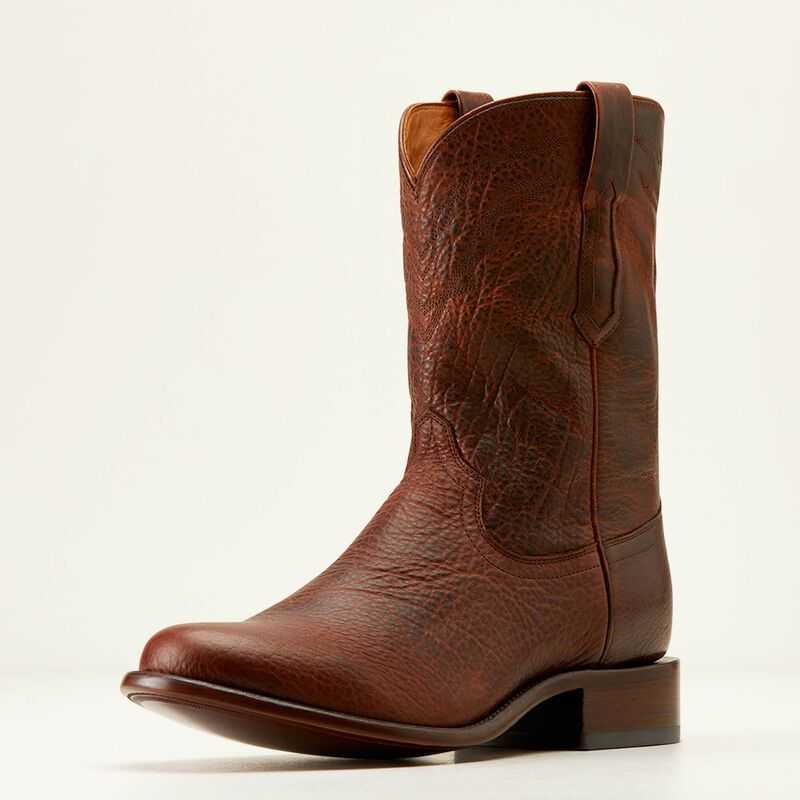 Ariat Bench Made Clanton Western Boot Brown | 860VBTSGA