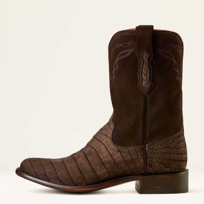 Ariat Bench Made Clanton Western Boot Chocolate / Dark Chocolate | 594CIAEWX