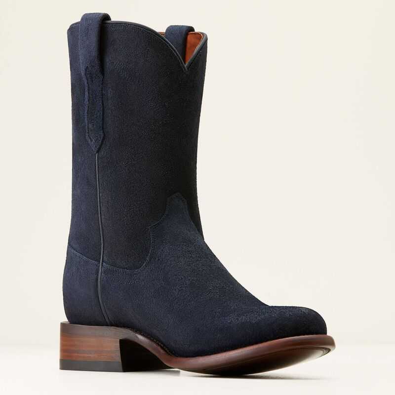 Ariat Bench Made Clanton Western Boot Navy | 025HMPJWN