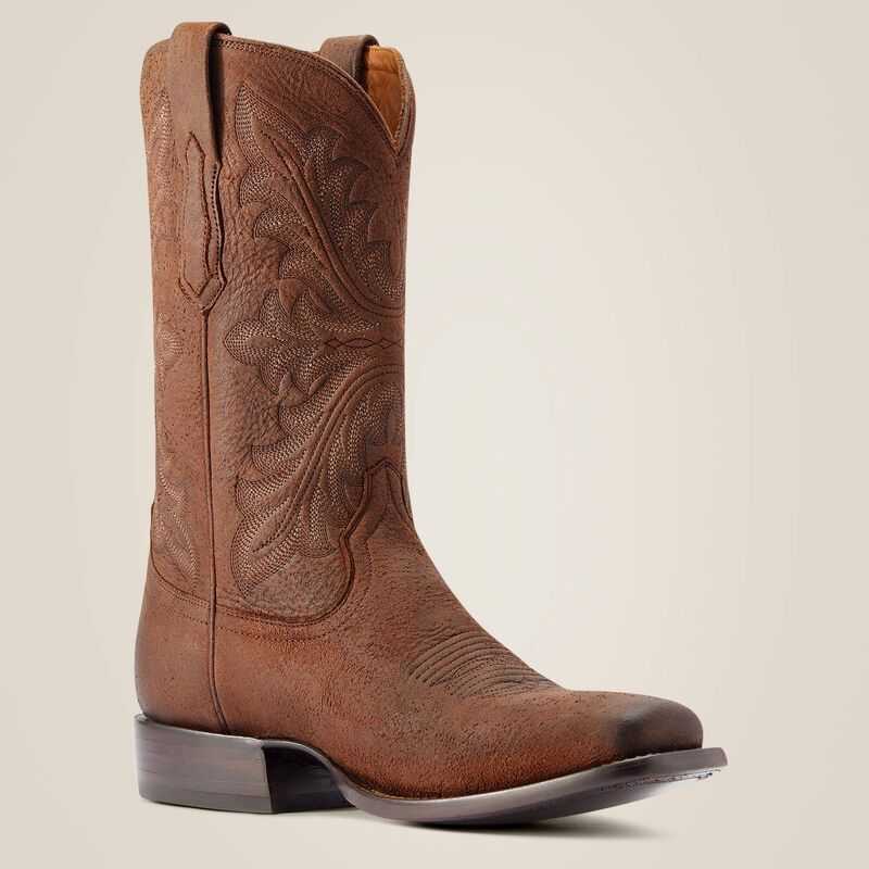 Ariat Bench Made Hardin Western Boot Hickory Elk | 539KODHJF