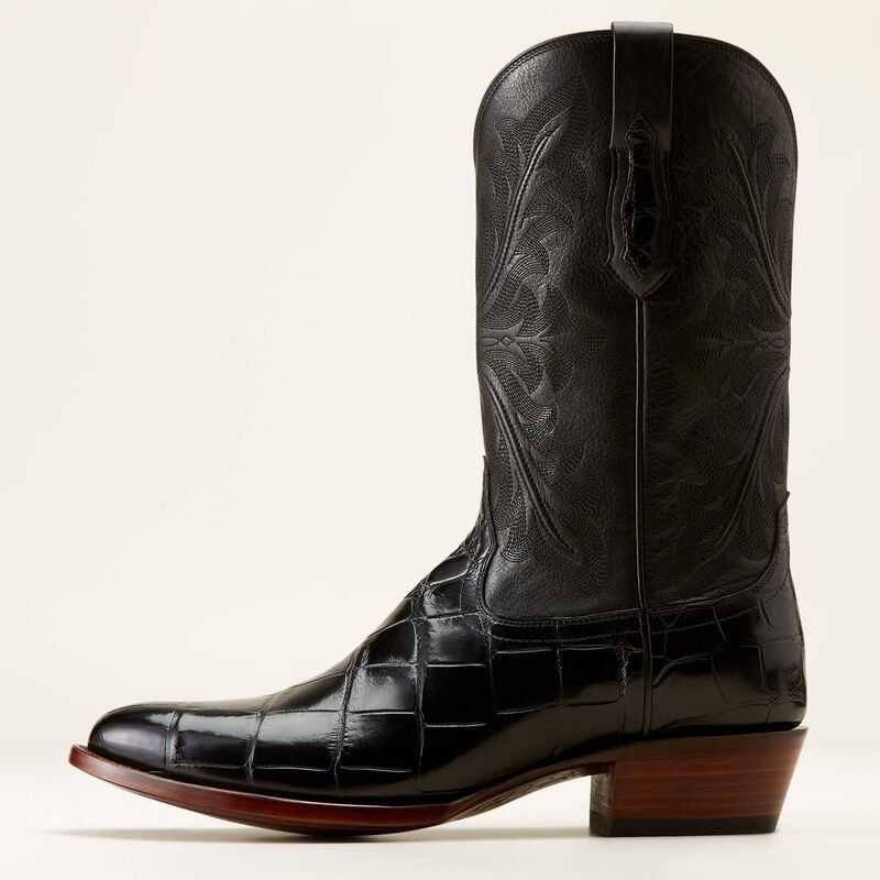 Ariat Bench Made James Western Boot Black | 926TSVKHE