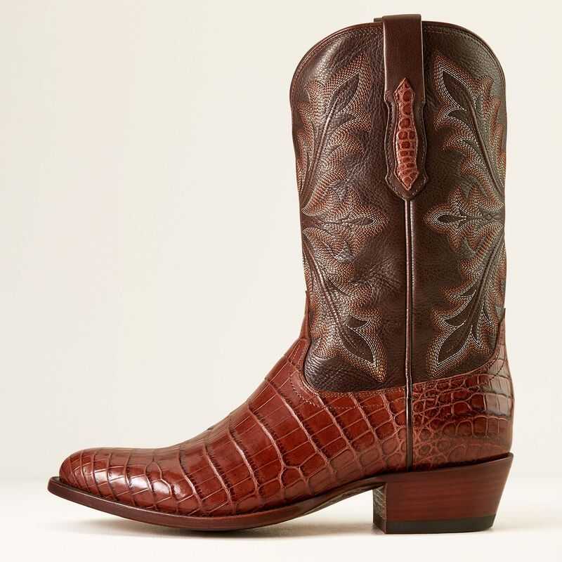 Ariat Bench Made James Western Boot Brown | 258PIYUXK