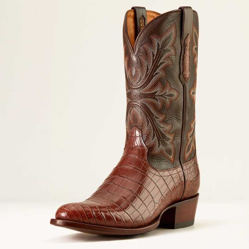 Ariat Bench Made James Western Boot Brown | 258PIYUXK