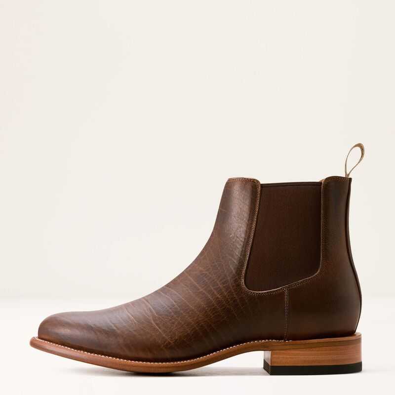 Ariat Bench Made Reed Western Boot Brown | 956ZBYFDC