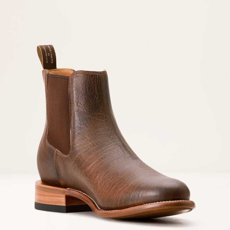 Ariat Bench Made Reed Western Boot Brown | 956ZBYFDC