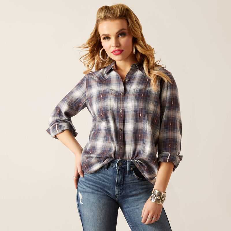 Ariat Billie Jean Shirt Folkstone | 670PIJXQU