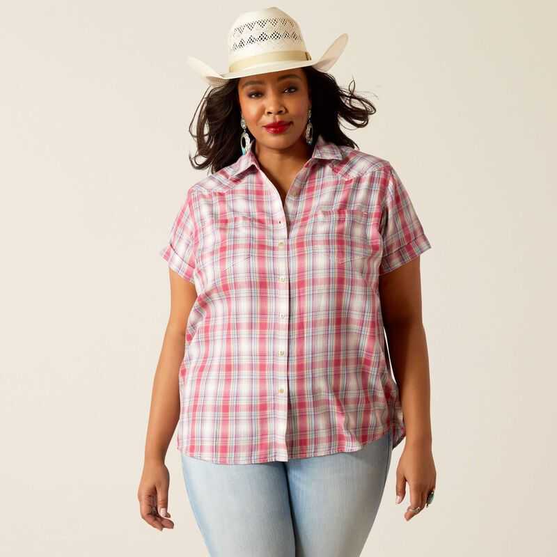 Ariat Billie Jean Shirt Merida Plaid | 879RSEHMY