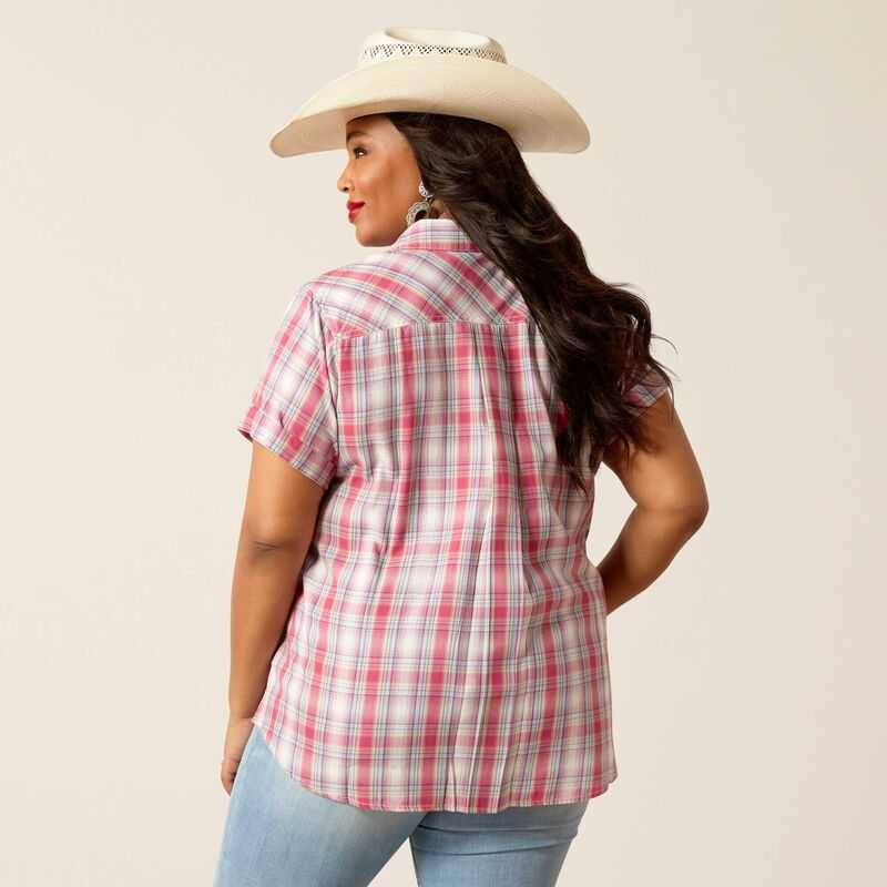 Ariat Billie Jean Shirt Merida Plaid | 879RSEHMY