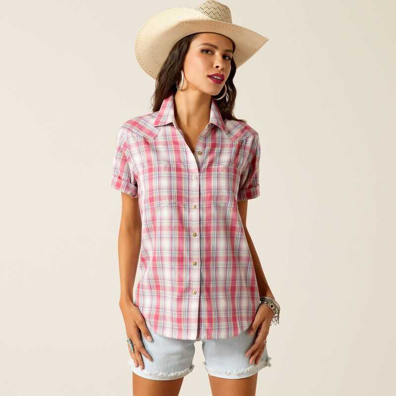 Ariat Billie Jean Shirt Merida Plaid | 879RSEHMY