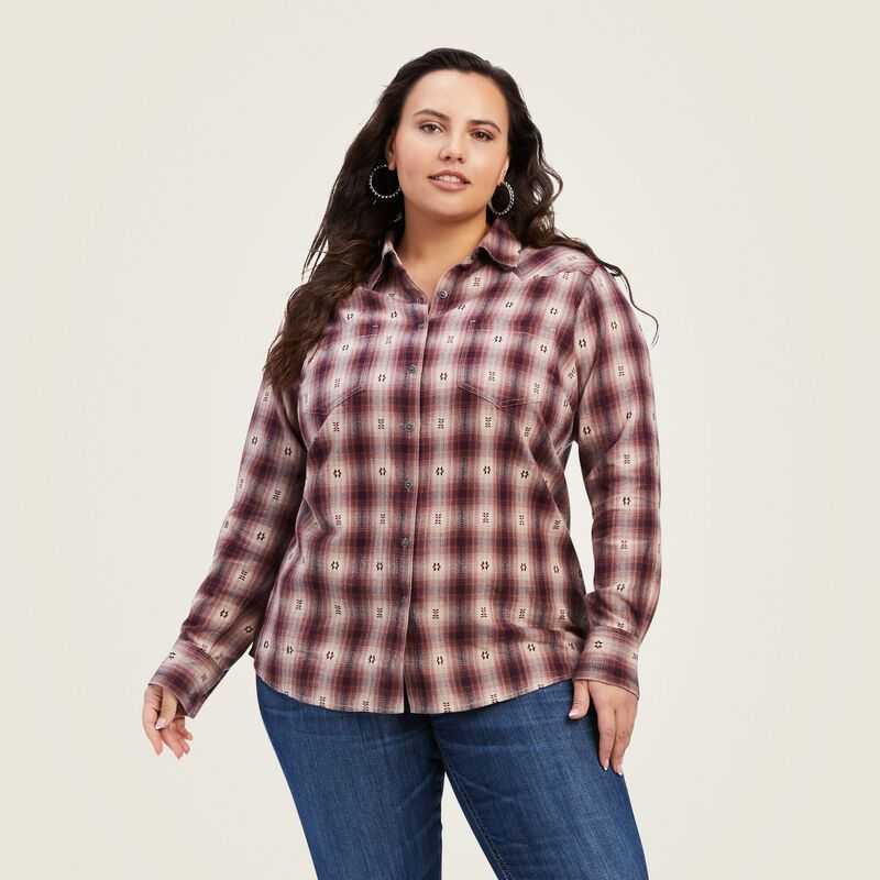 Ariat Billie Jean Shirt Rose | 493MUTARC