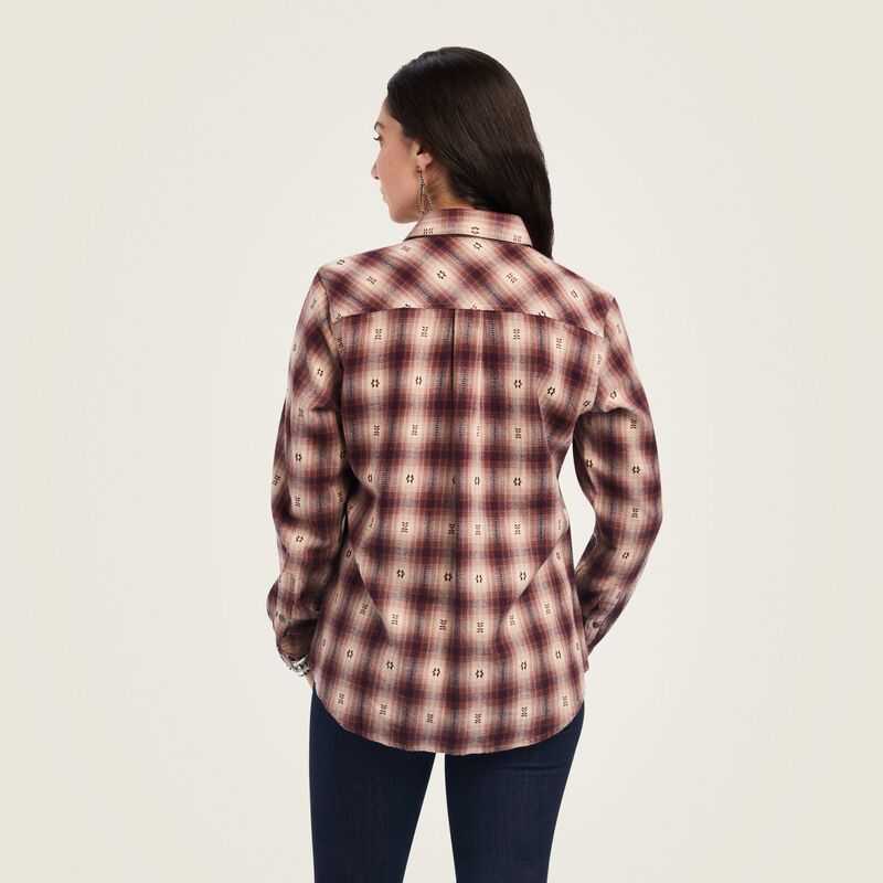 Ariat Billie Jean Shirt Rose | 493MUTARC